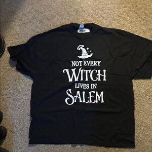 Gildan Black Salem Witch Tee